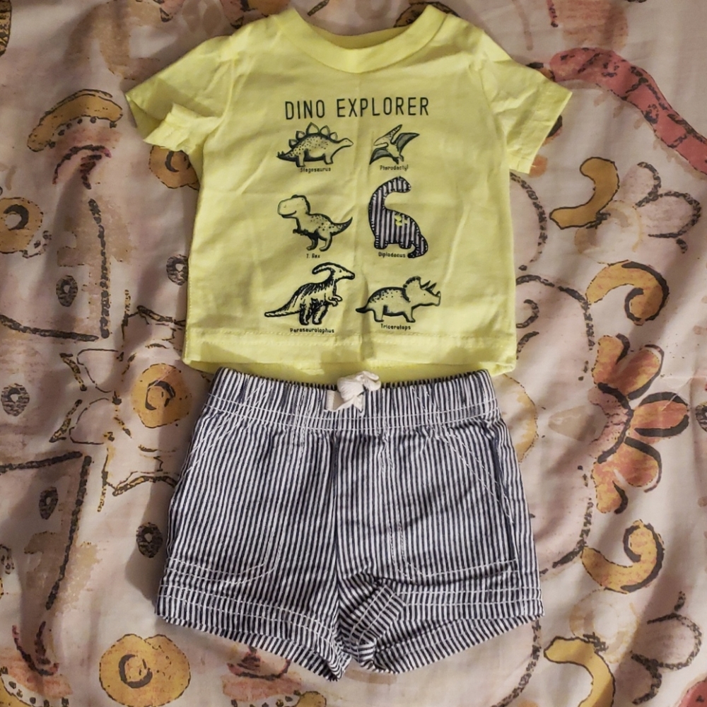Newborn Matching Short Set Bundle - Picture 2 of 8